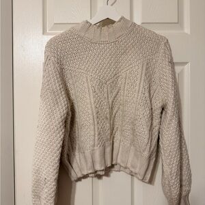 Cozy Cream Knit Sweater